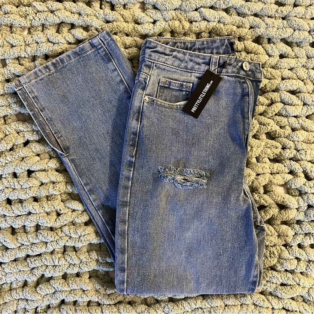 PLT Split Hem Jeans